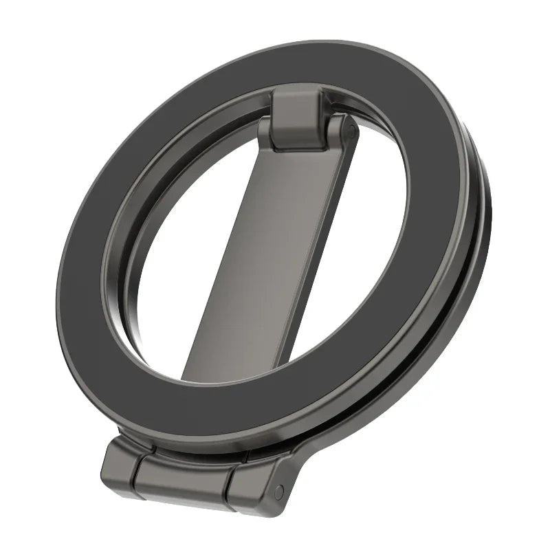 Foldable Double Sided Magnetic Phone Holder for Magsafe Gym Treadmill Folding Car Holder Magnetic Smartphone Stand