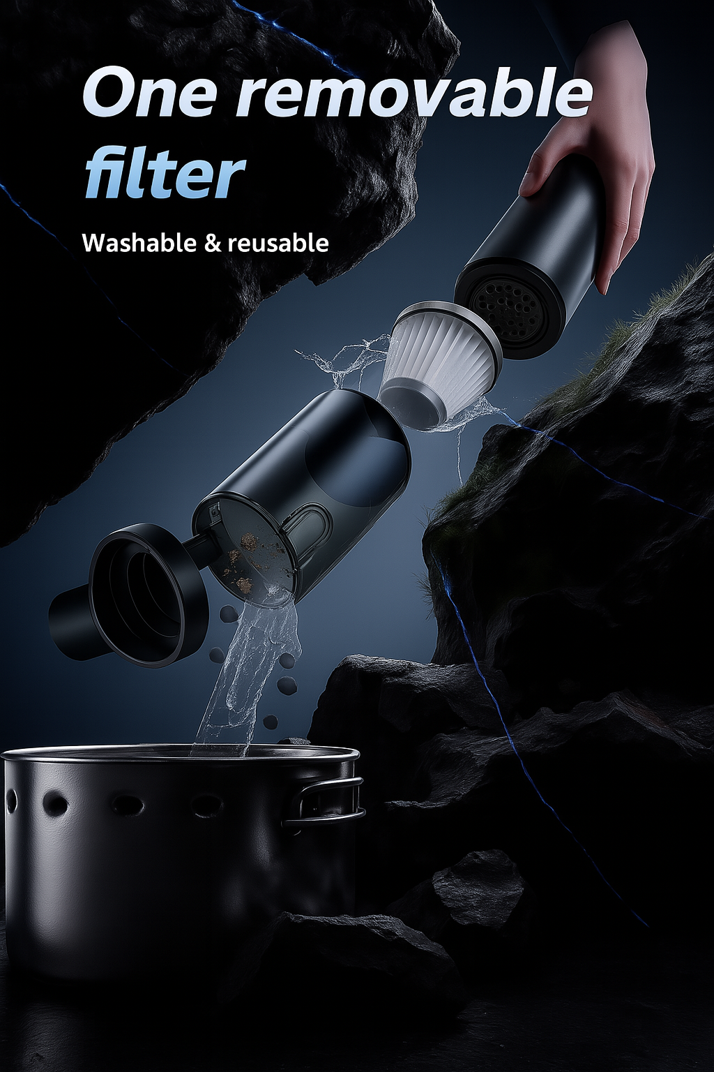 TurboTidy™ Cordless Vacuum