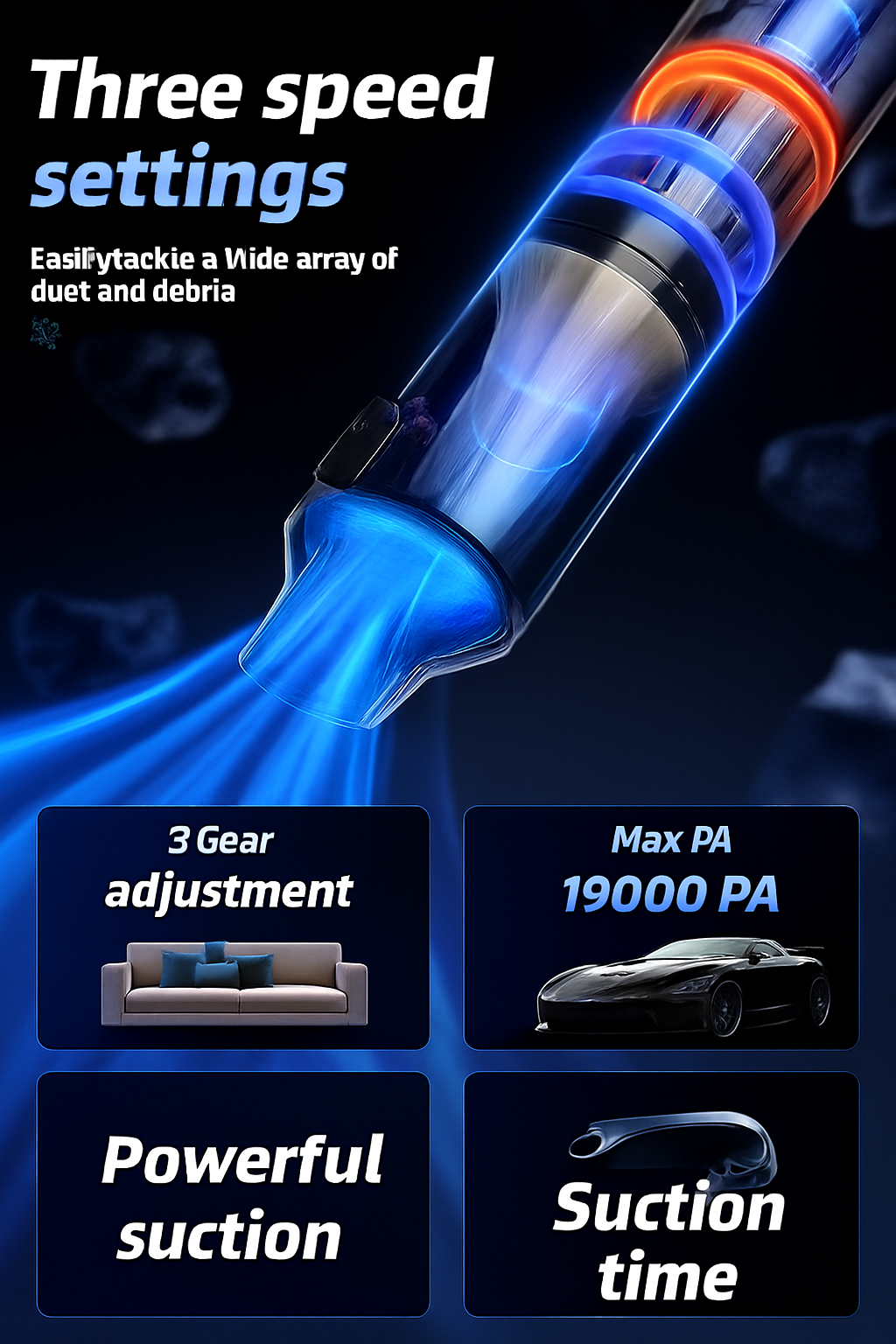 TurboTidy™ Cordless Vacuum
