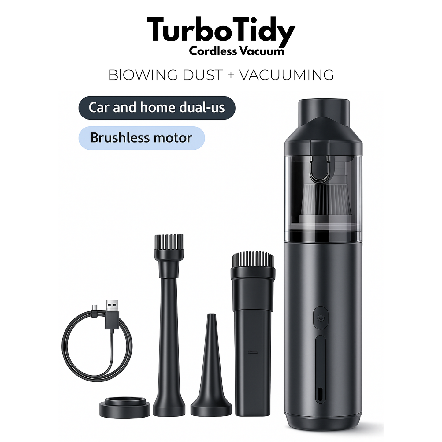 TurboTidy™ Cordless Vacuum